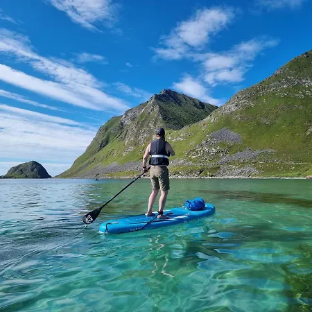 Med Flott Havutsikt Ved Hauklandstranden Hébergement de vacances
