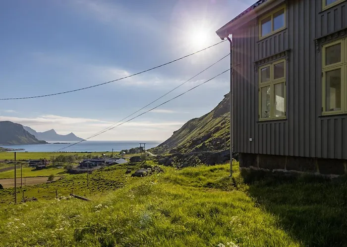 Med Flott Havutsikt Ved Hauklandstranden Holiday home Leknes