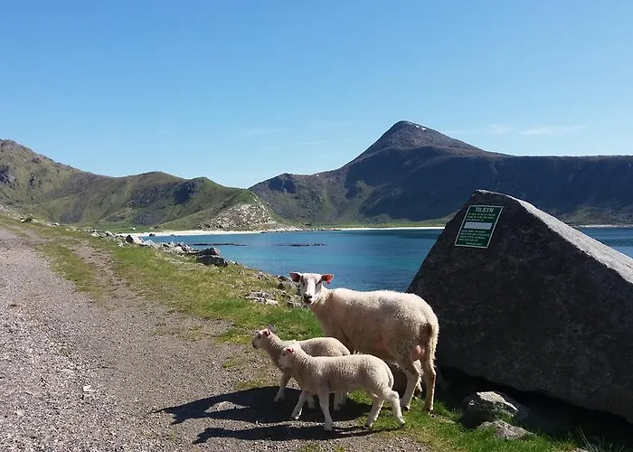 Holiday home Med Flott Havutsikt Ved Hauklandstranden Leknes