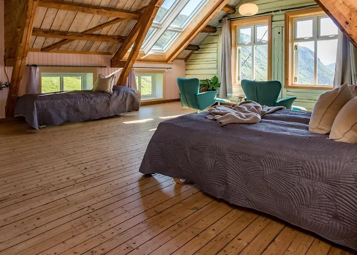 Med Flott Havutsikt Ved Hauklandstranden Hébergement de vacances Leknes