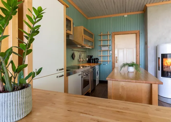 Hébergement de vacances Med Flott Havutsikt Ved Hauklandstranden